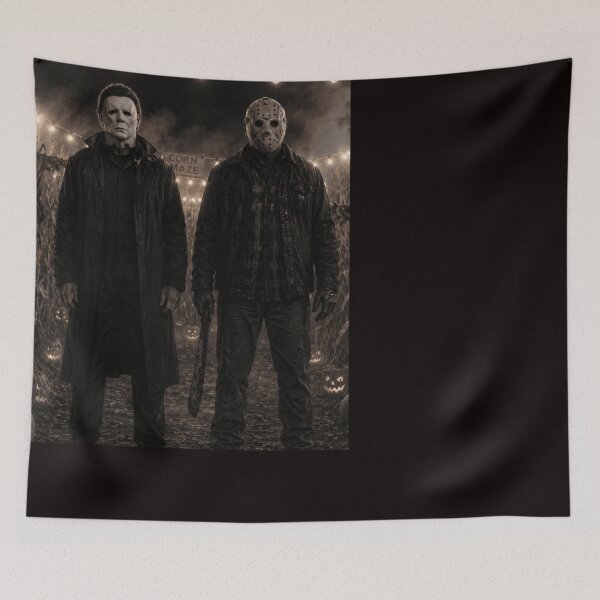 Item preview, Michael Myers Tshirts Jason Voorhees Slasher Movie Halloween Fan Gift designed and sold by Hydlaaksmndriss.
