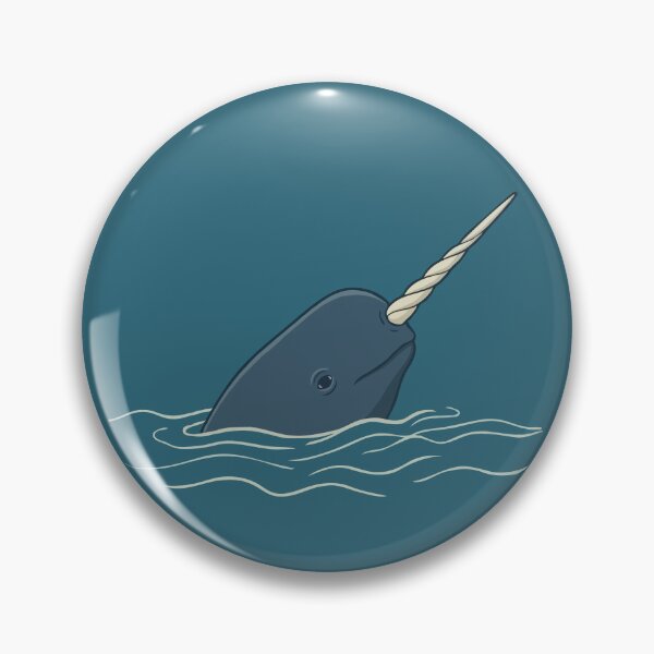 Item preview, Deep Ocean Narwhal designed and sold by Gkinoki.