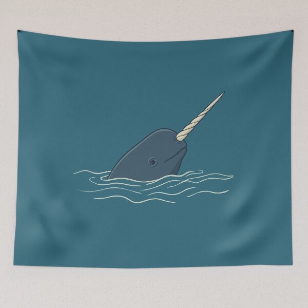 Item preview, Deep Ocean Narwhal designed and sold by Gkinoki.