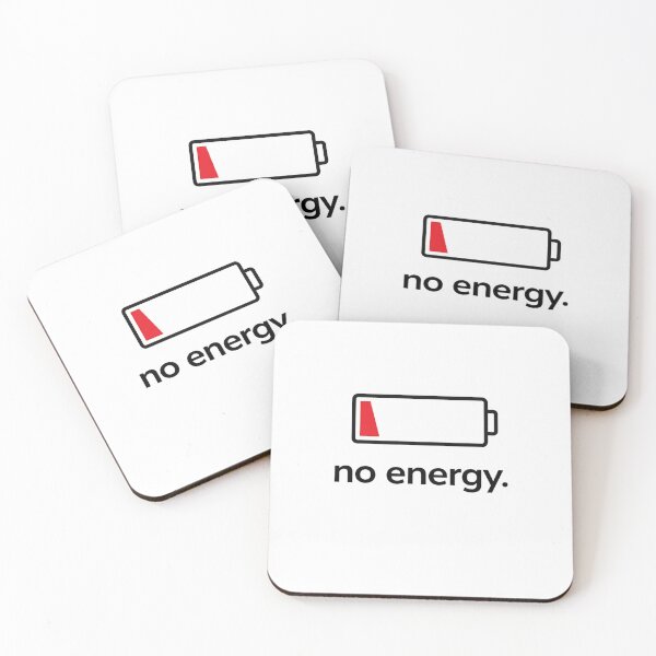 Item preview, No Energy | Functioning Anyway designed and sold by Odd Little Things.