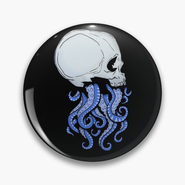 Item preview, Octopus skull designed and sold by Daryl Black.