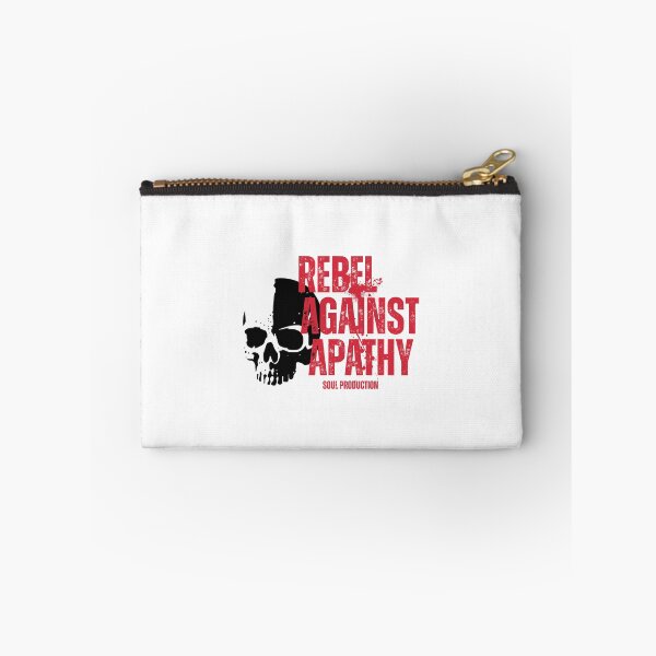 Item preview, Rebel Against Apathy Skull Motivational Punk Statement Design designed and sold by HYPNK.