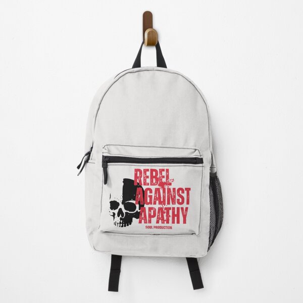 Item preview, Rebel Against Apathy Skull Motivational Punk Statement Design designed and sold by HYPNK.