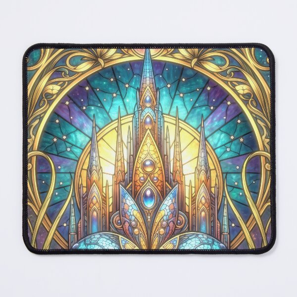 Item preview, Art Nouveau Fractal Cathedral designed and sold by Frackxion.