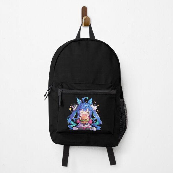 Item preview, Twin Turbo Uma Musume Pretty Derby Kawaii Chibi Burger Anime Girl Energetic Fun designed and sold by Dashsopaner.