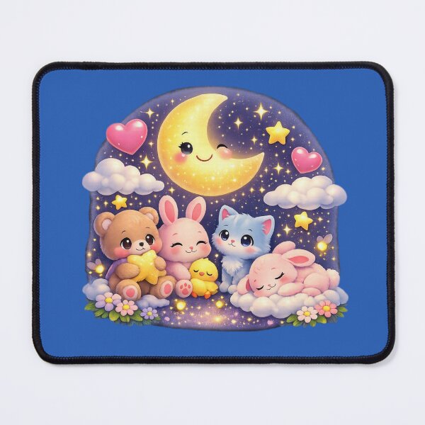 Item preview, “Sueños Kawaii Bajo la Luna – Noche Pastel Mágica” designed and sold by yuliettestore.