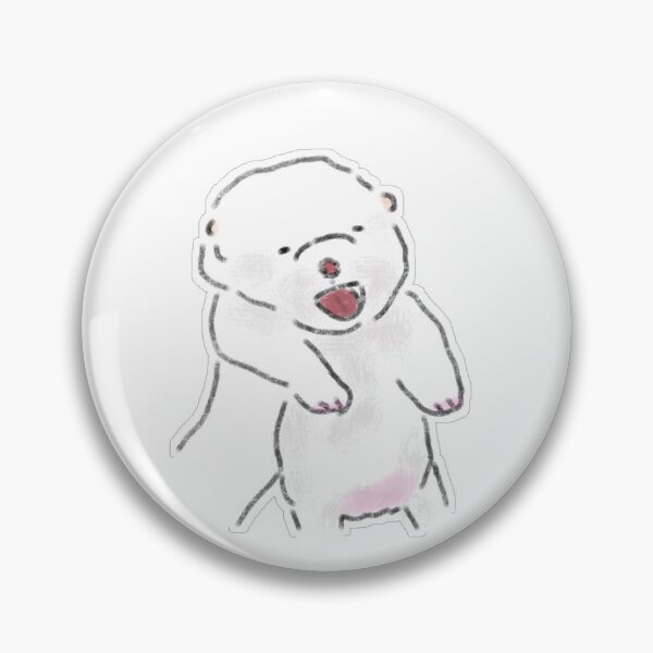 Item preview, Cute Happy White Puppy Expression designed and sold by raun.draw.