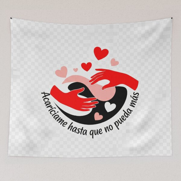 Item preview, Caress Me Until I Can't Take It Anymore - Romantic Hands and Hearts designed and sold by elglotonmusical.
