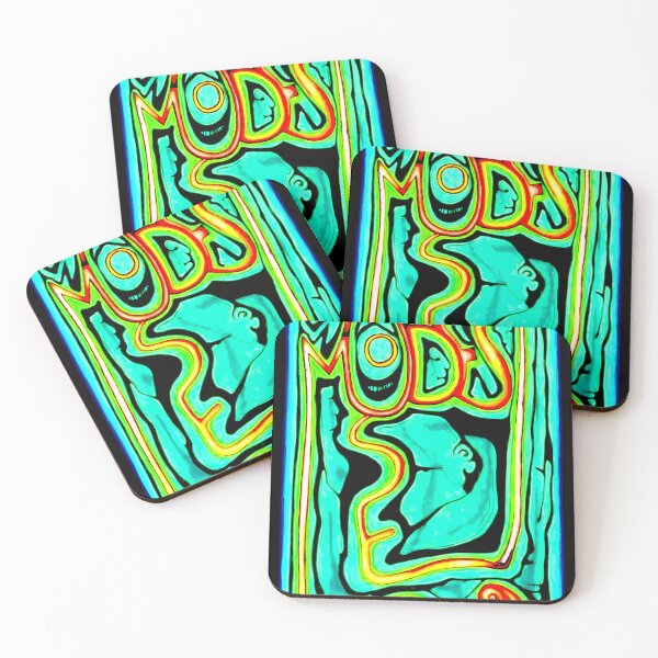 Item preview, Colorful Unique Typography Post Punk designed and sold by ArtisticWild.