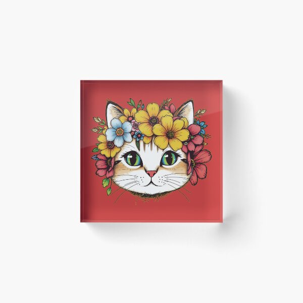 Item preview, Flower Cat. #2 designed and sold by EunsooLee.
