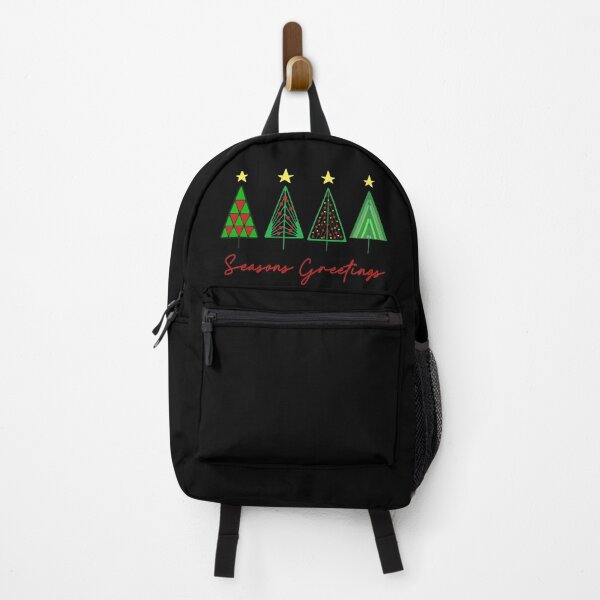 Item preview, Seasons Greetings Minimalist Christmas Trees in color designed and sold by FaeryNuff.