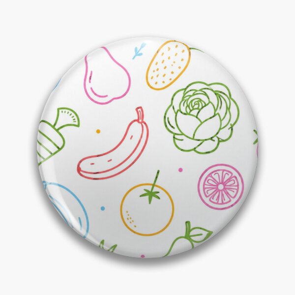 Item preview, Colorful Fruit Doodle Pattern designed and sold by itxelaraStudio.