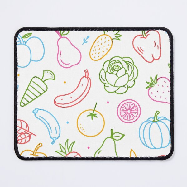Item preview, Colorful Fruit Doodle Pattern designed and sold by itxelaraStudio.