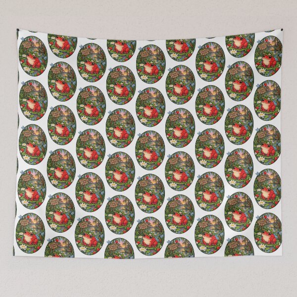 Item preview, Strawberry frog designed and sold by Ourhappyplaces.