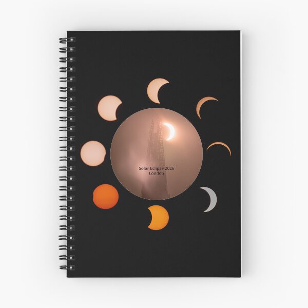 Item preview, Partial Solar Eclipse in London 2026 Composite designed and sold by henrytangphotos.
