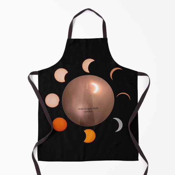 Item preview, Partial Solar Eclipse in London 2026 Composite designed and sold by henrytangphotos.