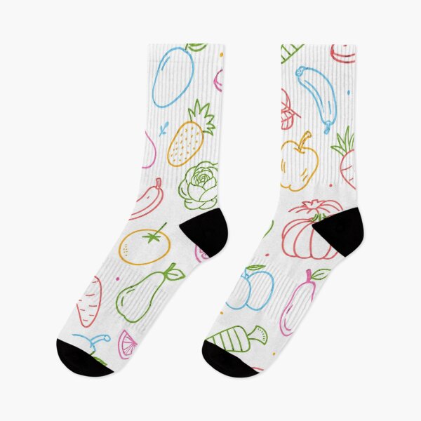 Item preview, Colorful Fruit Doodle Pattern designed and sold by itxelaraStudio.