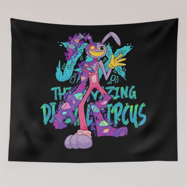 Item preview, The Amazing Digital Circus Character Cartoon Fan Graphic Colorful T-Shirt designed and sold by egabilo.