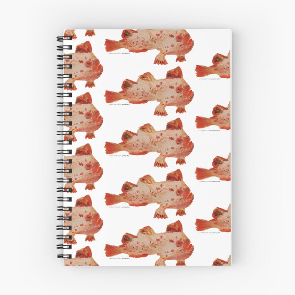 Item preview, Red Handfish | Watercolour designed and sold by Potonchi-Photo.