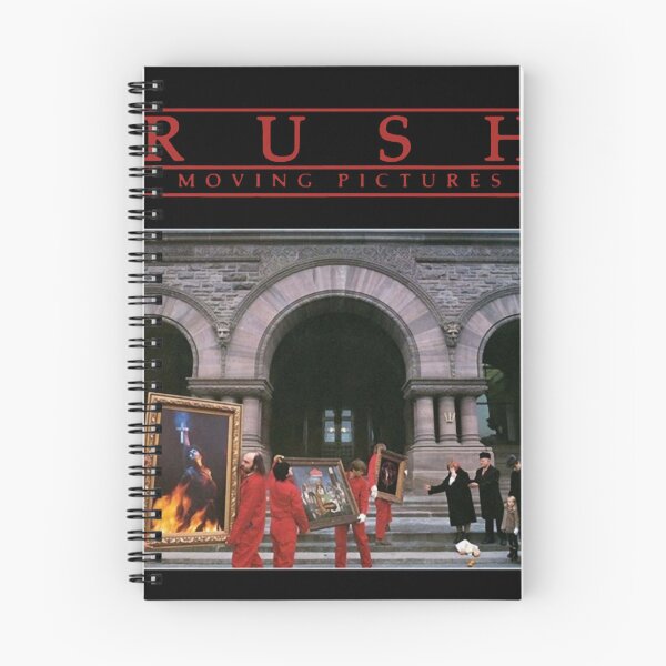 Item preview, moving pictures rush band album logo T-Shirt designed and sold by DoodleMunch.