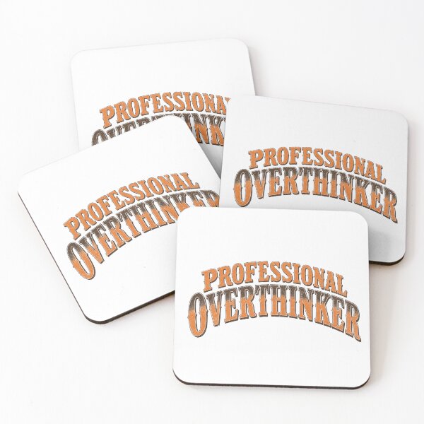 Item preview, Professional Overthinker designed and sold by GrooveAndGlow.