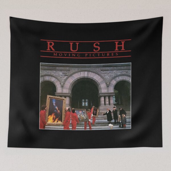Item preview, moving pictures rush band album logo T-Shirt designed and sold by DoodleMunch.