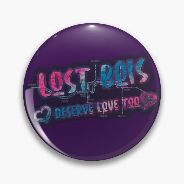 Item preview, Lost Bois Deserve Love Too - PDX map designed and sold by Mx’d Media Art and Design by Henri Hulo.