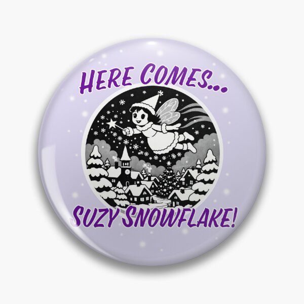 Item preview, Suzy Snowflake Purple designed and sold by Normbot2000.