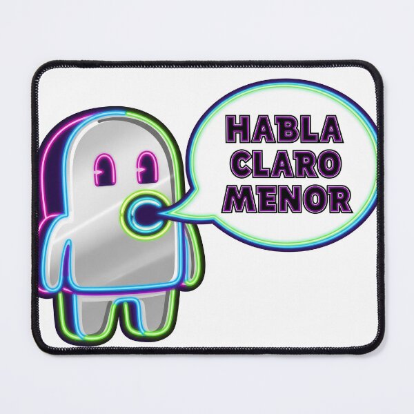 Item preview, Speak Clearly, Minor - Neon Robot Venezuelan Urban Phrase designed and sold by elglotonmusical.