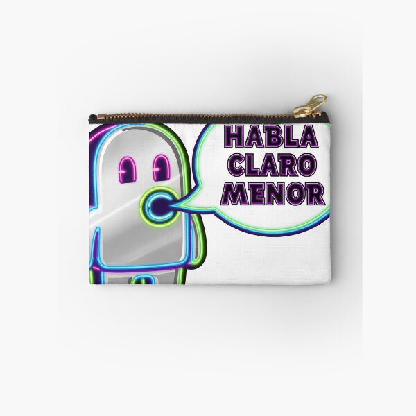 Item preview, Speak Clearly, Minor - Neon Robot Venezuelan Urban Phrase designed and sold by elglotonmusical.