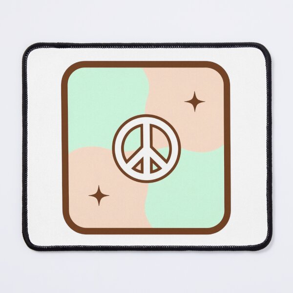 Item preview, Retro Pastel Peace Sign - Cute 70s Groovy Peace Symbol designed and sold by FestivityFinds.
