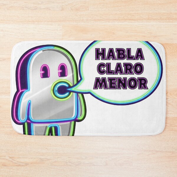 Item preview, Speak Clearly, Minor - Neon Robot Venezuelan Urban Phrase designed and sold by elglotonmusical.