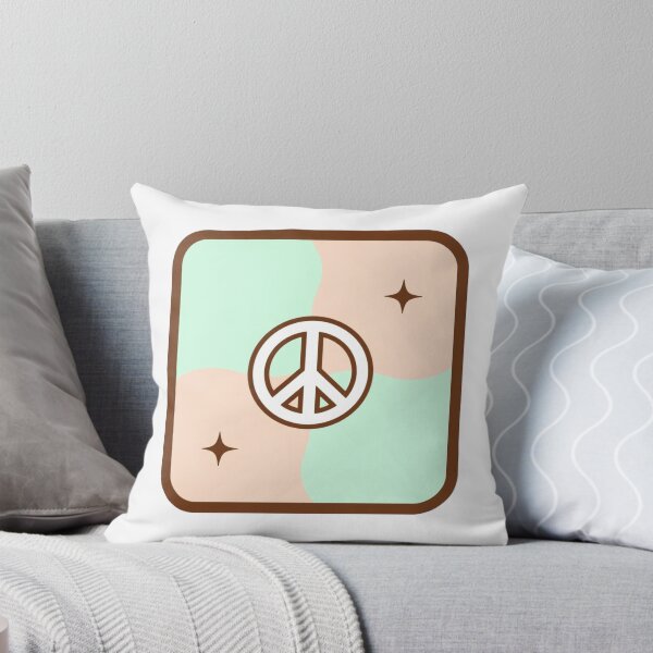Item preview, Retro Pastel Peace Sign - Cute 70s Groovy Peace Symbol designed and sold by FestivityFinds.