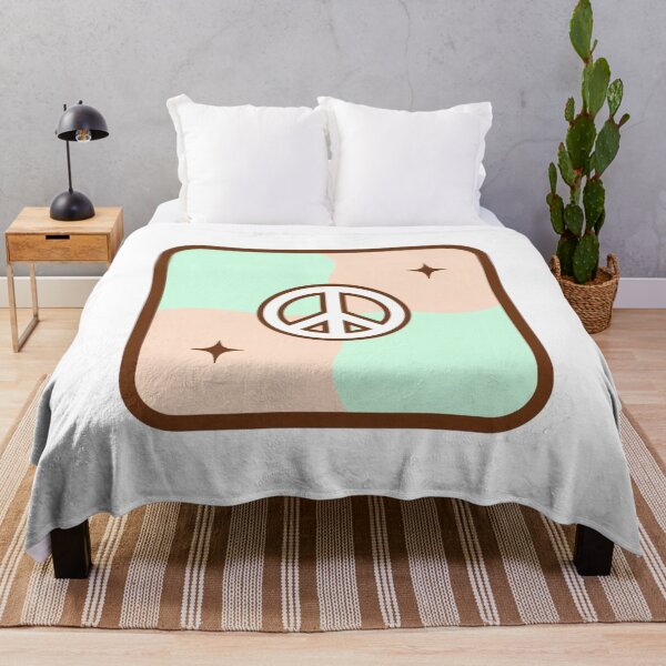 Item preview, Retro Pastel Peace Sign - Cute 70s Groovy Peace Symbol designed and sold by FestivityFinds.