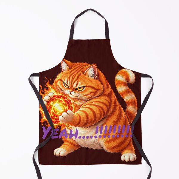 Item preview, Orange Cat with fireball designed and sold by PlengPoomofArts.