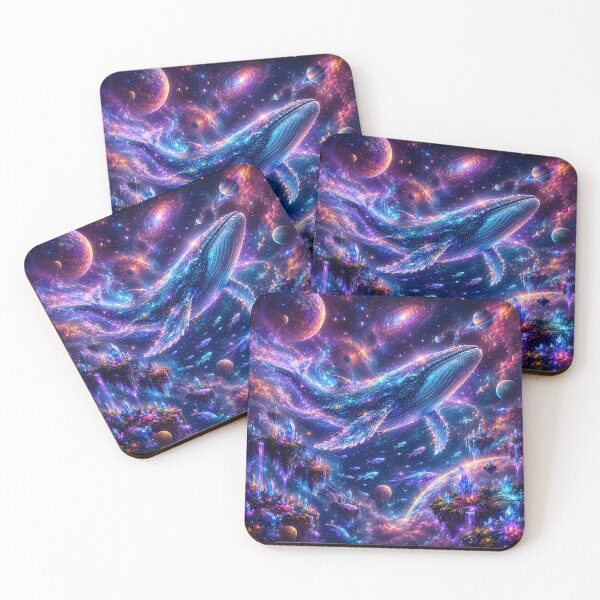 Item preview, Celestial Cosmic Whale Swimming Through Galaxy designed and sold by Herodestroyer.