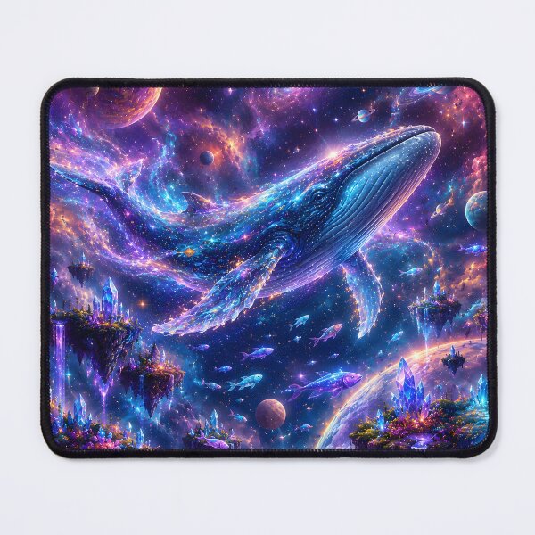 Item preview, Celestial Cosmic Whale Swimming Through Galaxy designed and sold by Herodestroyer.
