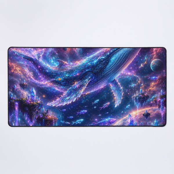 Item preview, Celestial Cosmic Whale Swimming Through Galaxy designed and sold by Herodestroyer.