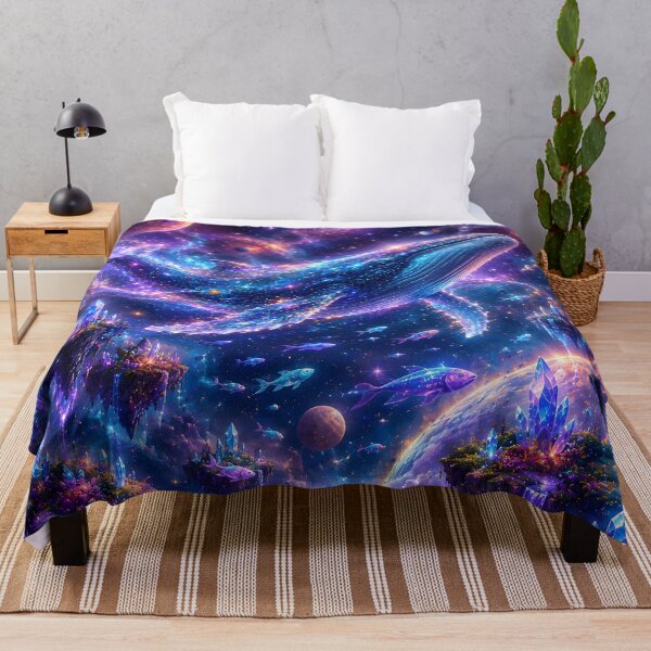 Item preview, Celestial Cosmic Whale Swimming Through Galaxy designed and sold by Herodestroyer.