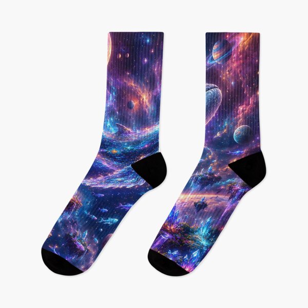 Item preview, Celestial Cosmic Whale Swimming Through Galaxy designed and sold by Herodestroyer.