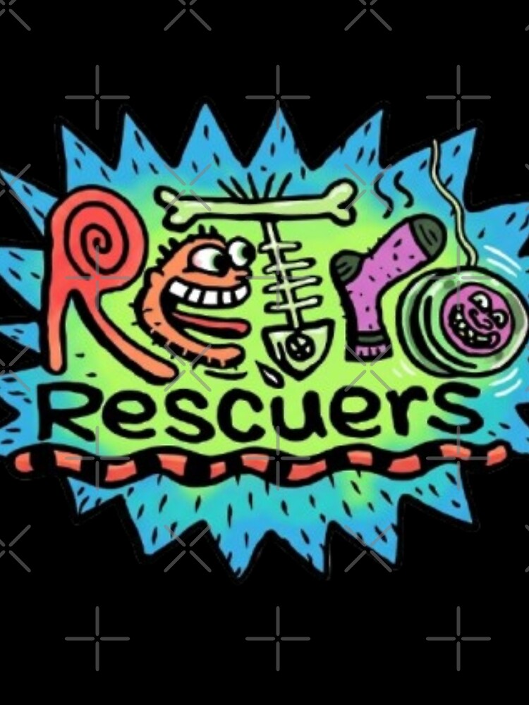 Thumbnail 3 of 3, Scarf, Retro Rescuers designed and sold by PLANTONE.