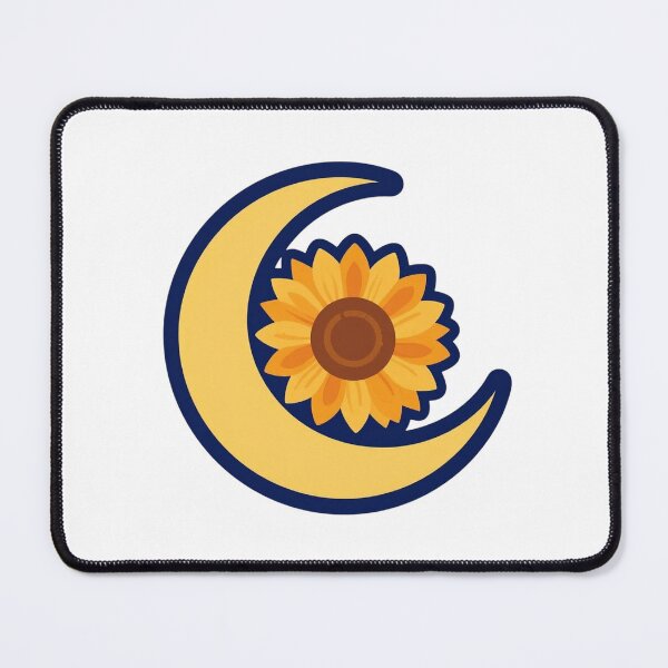 Item preview, Retro Celestial Sunflower Crescent Moon Boho Floral designed and sold by FestivityFinds.