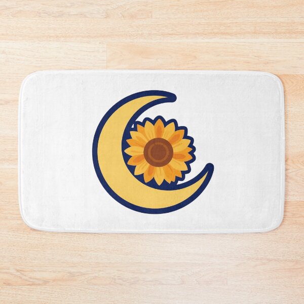 Item preview, Retro Celestial Sunflower Crescent Moon Boho Floral designed and sold by FestivityFinds.