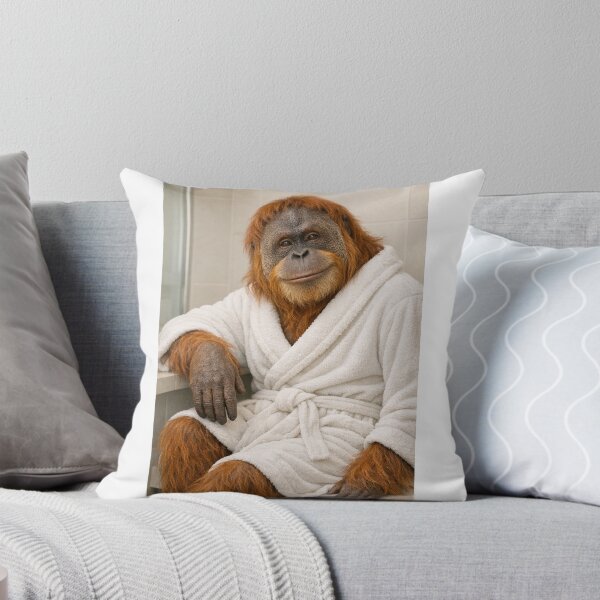 Item preview, Cozy Bathrobe Orangutan designed and sold by Sillytoe.