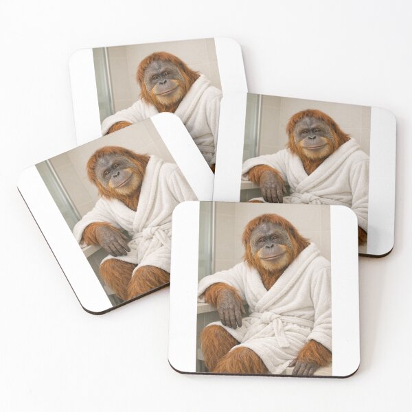 Item preview, Cozy Bathrobe Orangutan designed and sold by Sillytoe.