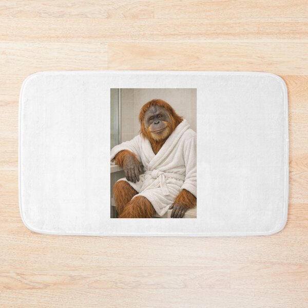 Item preview, Cozy Bathrobe Orangutan designed and sold by Sillytoe.