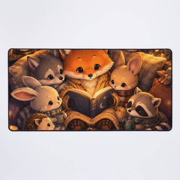 Item preview, Cozy Fox Reading Story To Woodland Friends designed and sold by Herodestroyer.