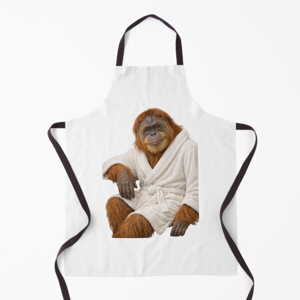 Item preview, Relaxing Bathrobe Orangutan designed and sold by Sillytoe.