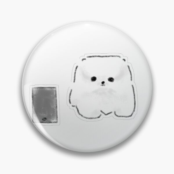 Item preview, Cute Fluffy Puppy With Smartphone designed and sold by raun.draw.