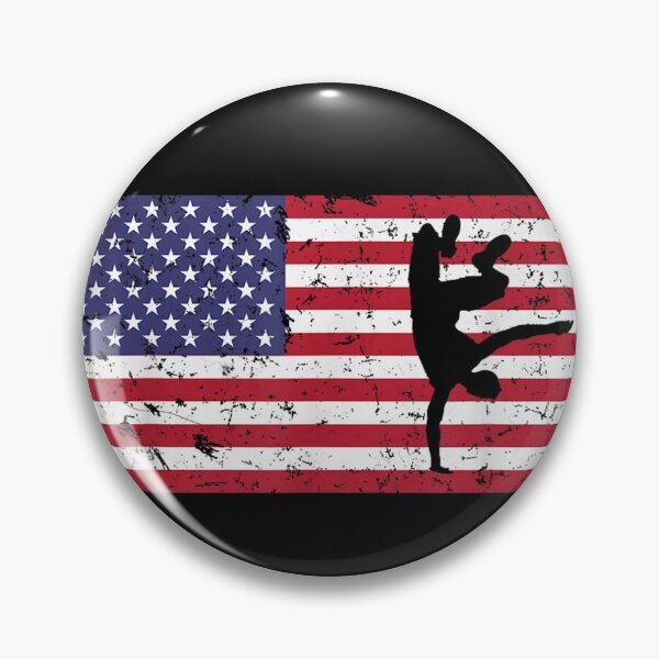 Item preview, Breakdance American Flag designed and sold by goombi-creative.